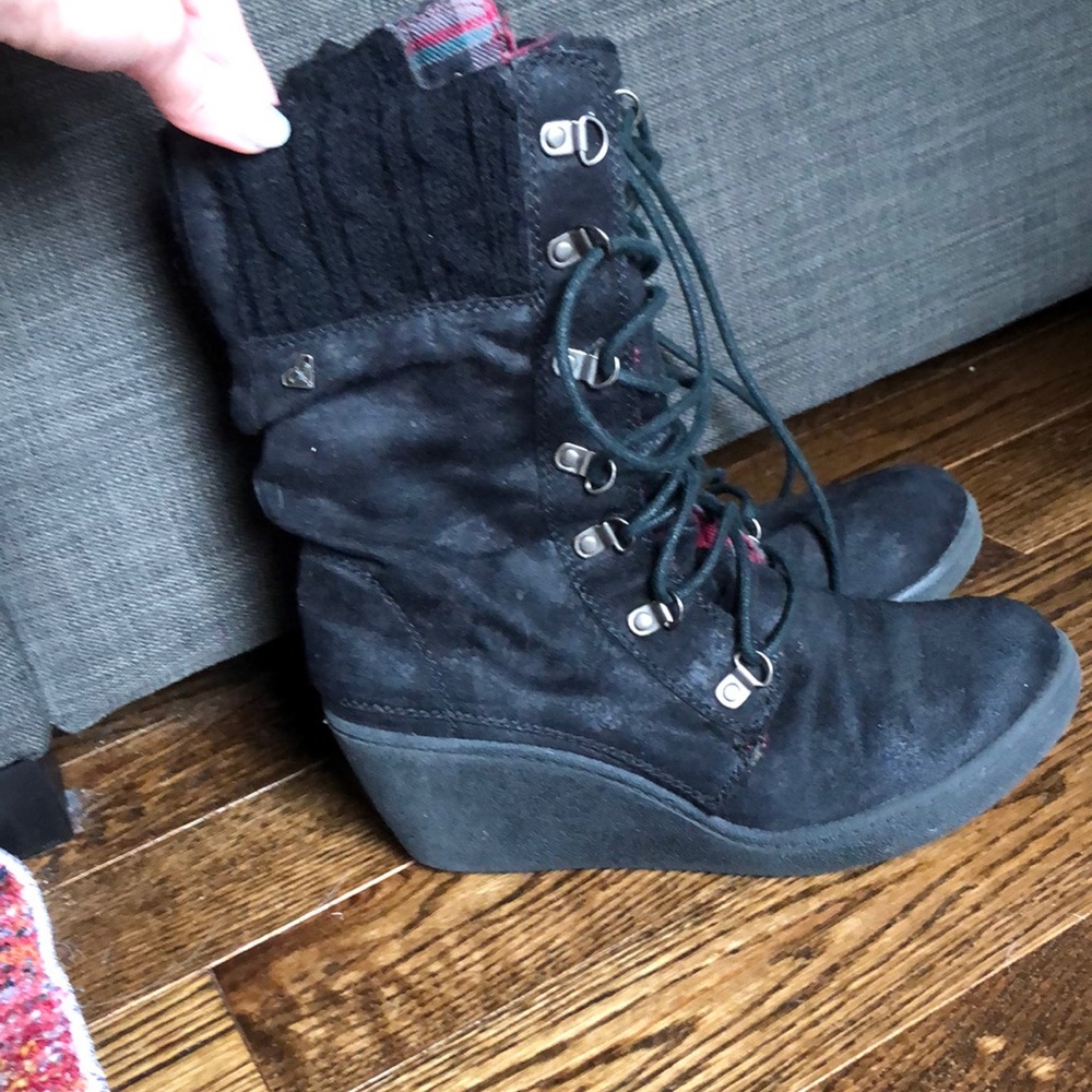 Cute roxy wedges!🖤🖤